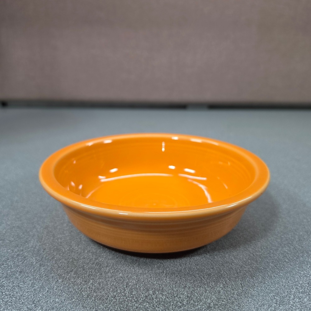 Fiesta Fruit Bowl Small Orange Excellent HLC Made in USA Ceramic Bowl